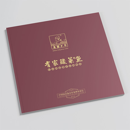 苏州有家酸菜鱼餐饮管理企业画册设计