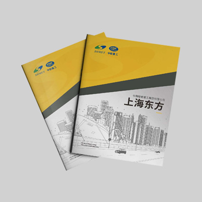 上海东方船舶重工集团展厅设计、画册设计印刷